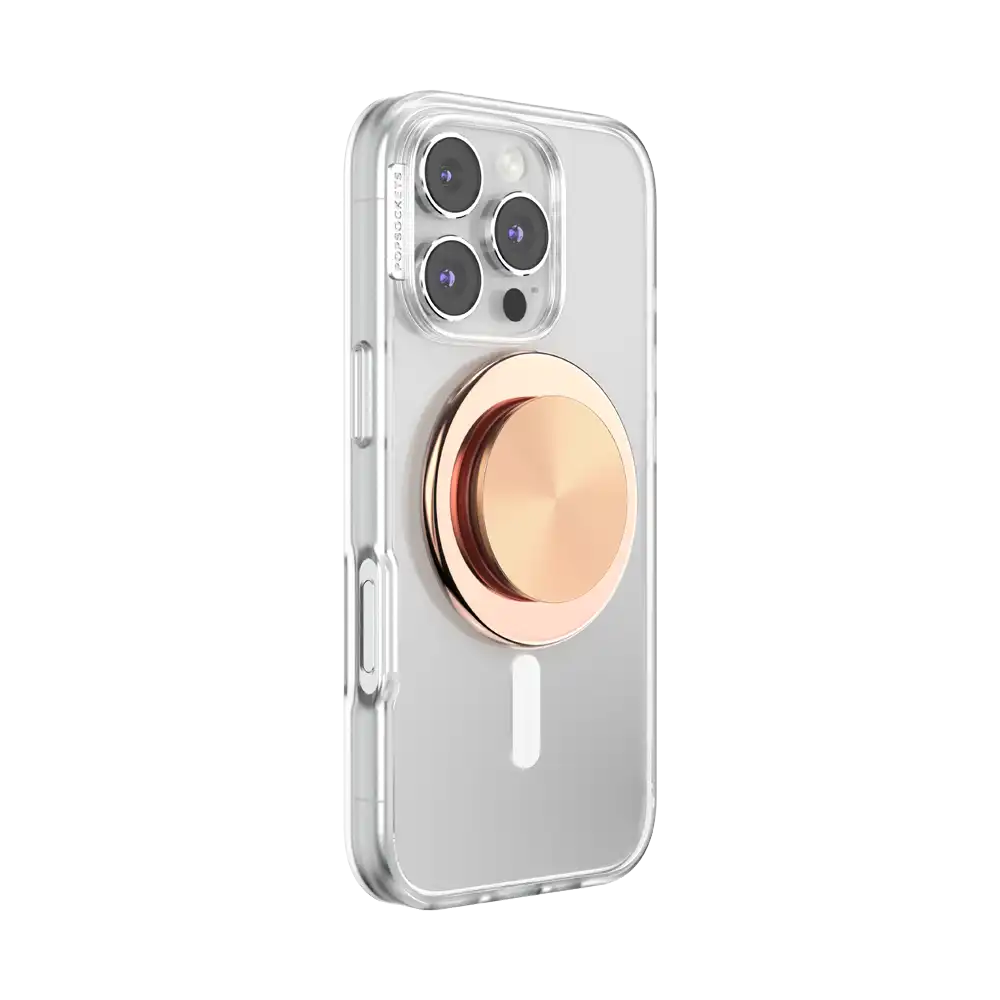 Aluminum Radial Rose Gold — MagSafe PopGrip