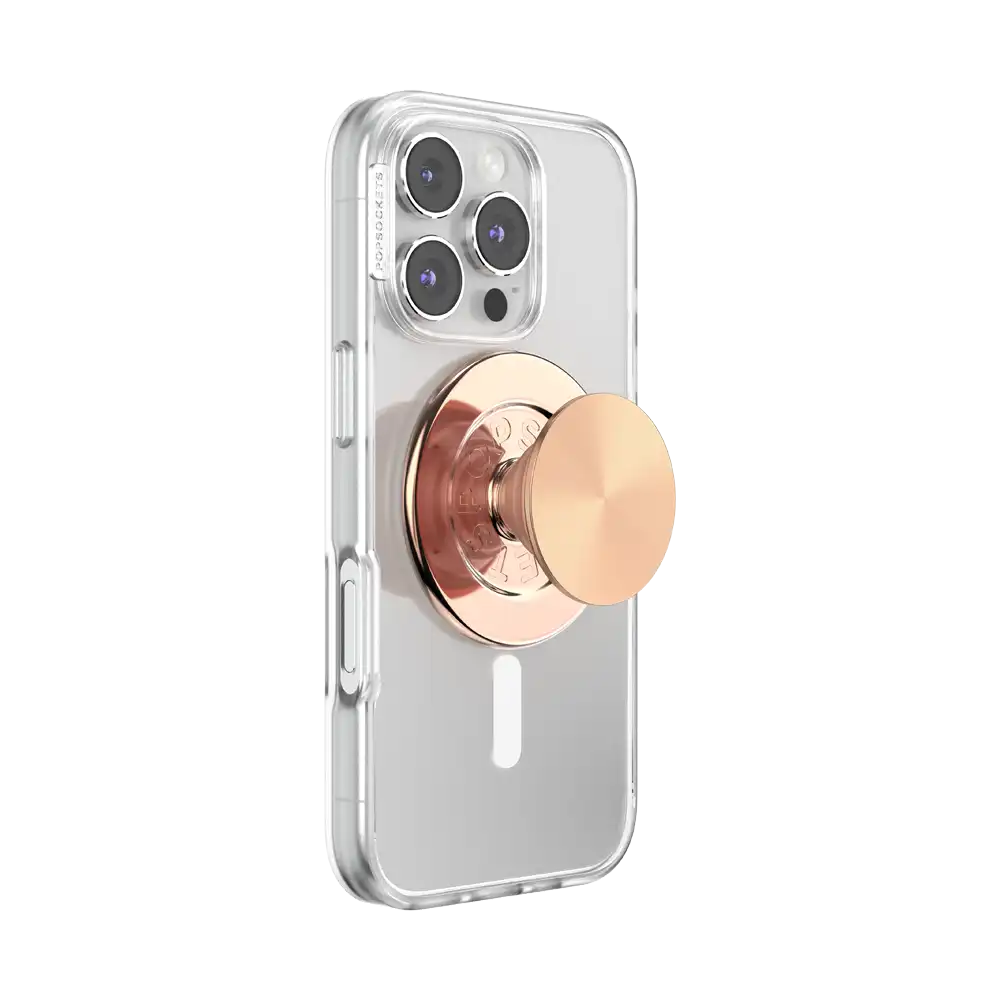 Aluminum Radial Rose Gold — MagSafe PopGrip