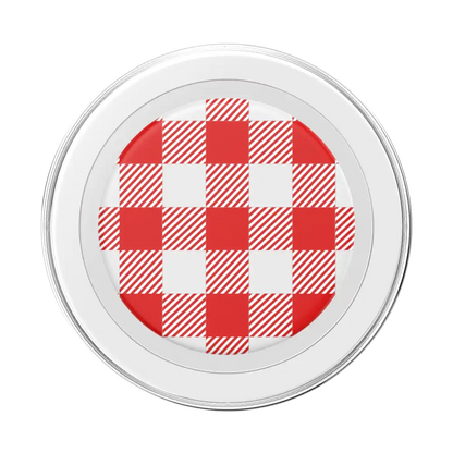 Red Gingham — MagSafe PopGrip