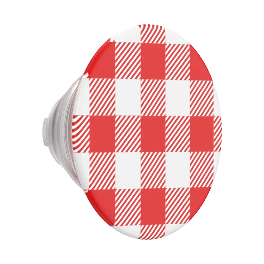 Red Gingham — MagSafe PopGrip