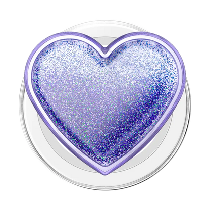 Tidepool Squishy Heart Lavender — MagSafe PopGrip