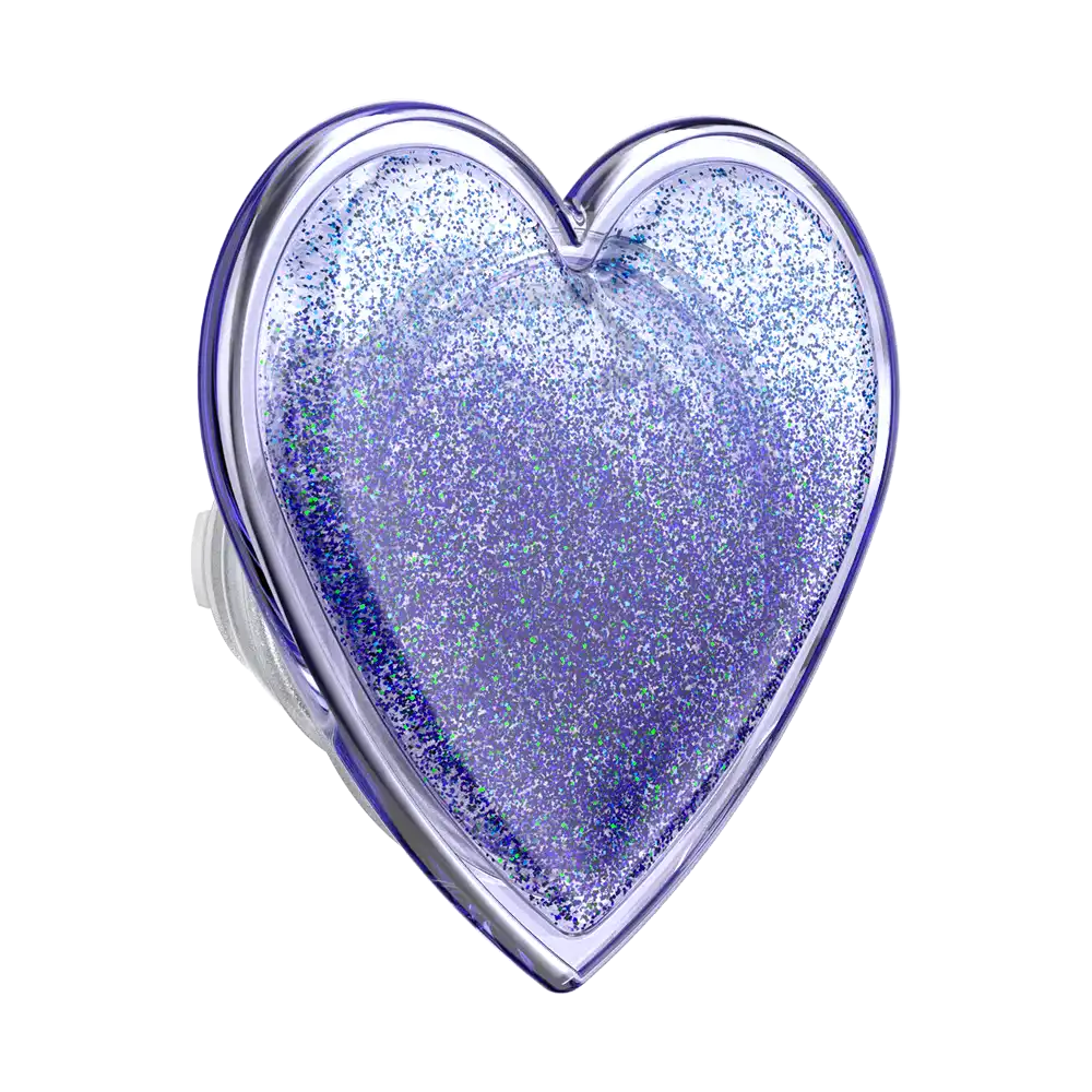 Tidepool Squishy Heart Lavender — MagSafe PopGrip