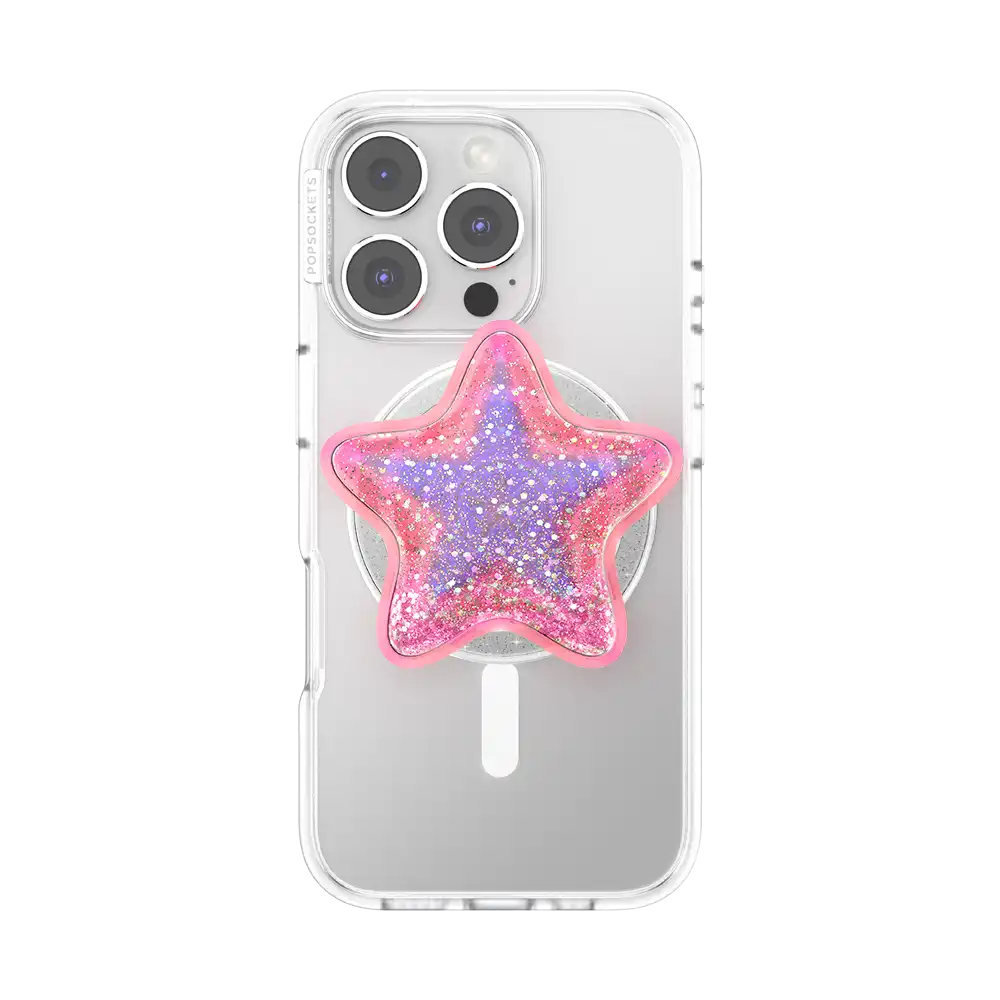 Tidepool Squishy Daisy Pink — MagSafe PopGrip