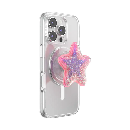 Tidepool Squishy Daisy Pink — MagSafe PopGrip