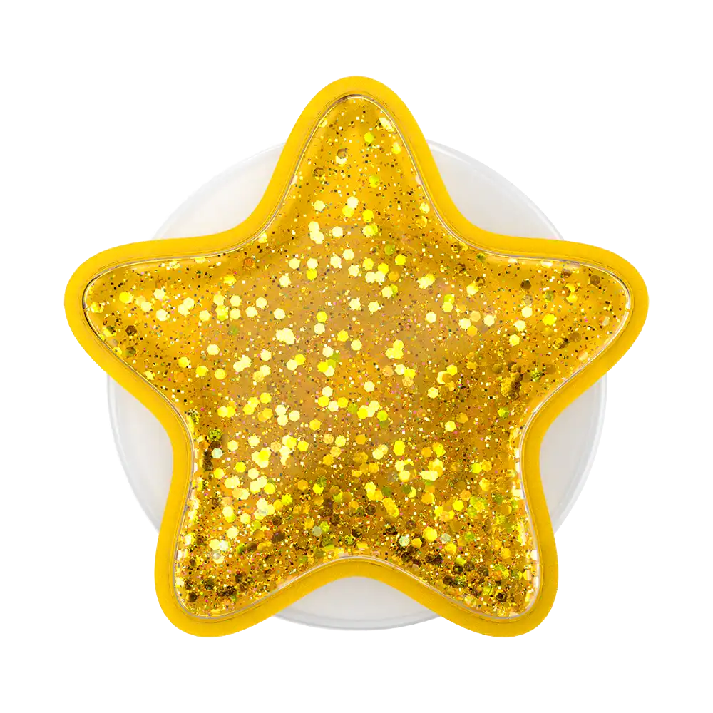 Tidepool Squishy Star Gold — MagSafe PopGrip