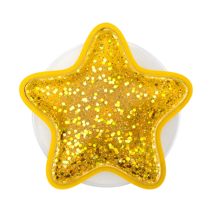 Tidepool Squishy Star Gold — MagSafe PopGrip