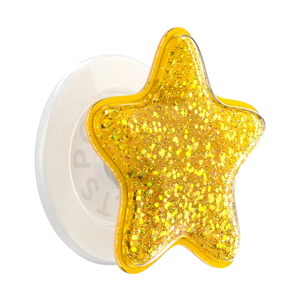 Tidepool Squishy Star Gold — MagSafe PopGrip
