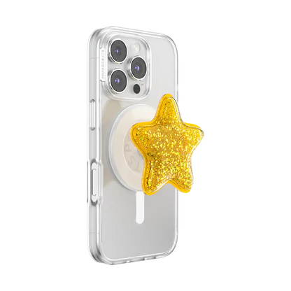 Tidepool Squishy Star Gold — MagSafe PopGrip