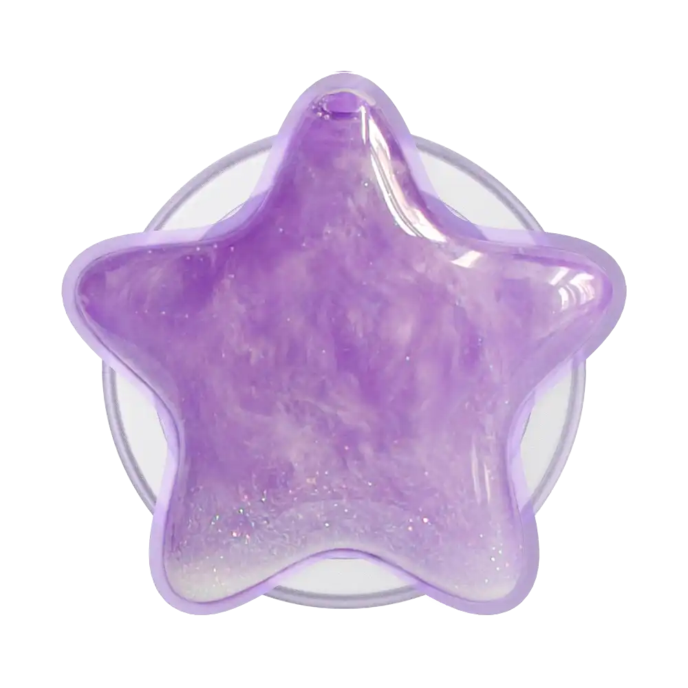 Tidepool Squishy Star Lavender Fog — MagSafe PopGrip