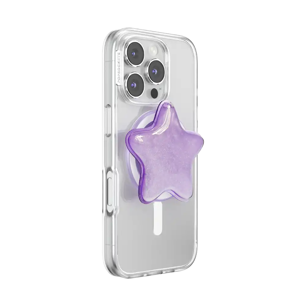 Tidepool Squishy Star Lavender Fog — MagSafe PopGrip