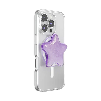 Tidepool Squishy Star Lavender Fog — MagSafe PopGrip