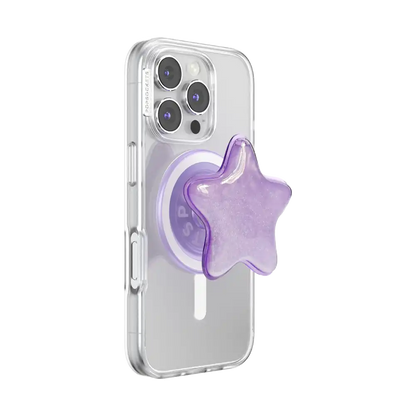 Tidepool Squishy Star Lavender Fog — MagSafe PopGrip