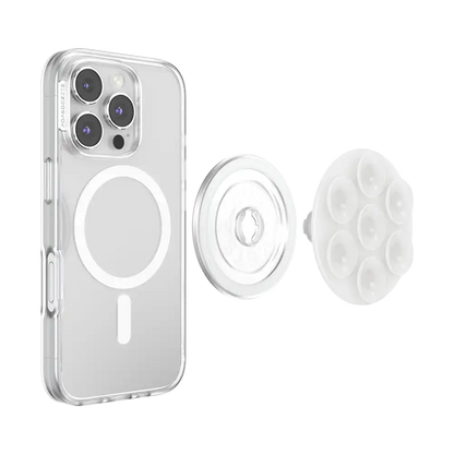 Clear — MagSafe Suck-Up Grip & Mount