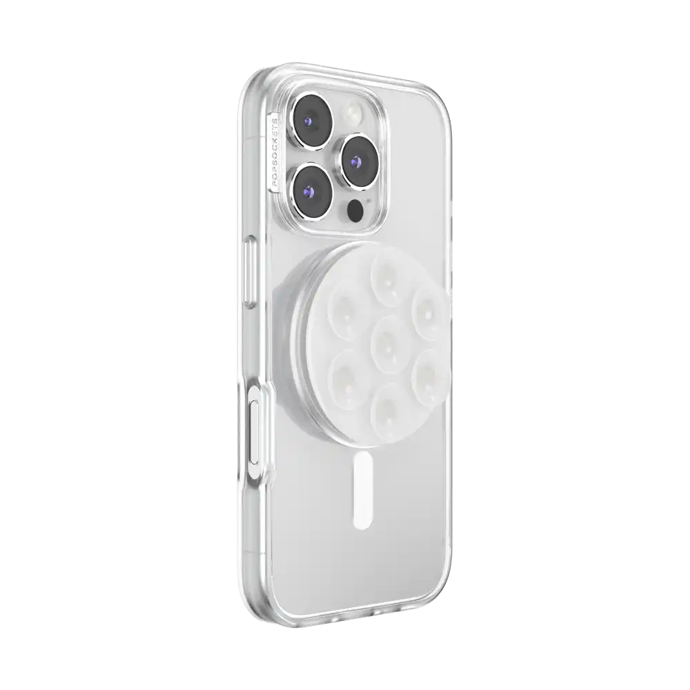 Clear — MagSafe Suck-Up Grip & Mount