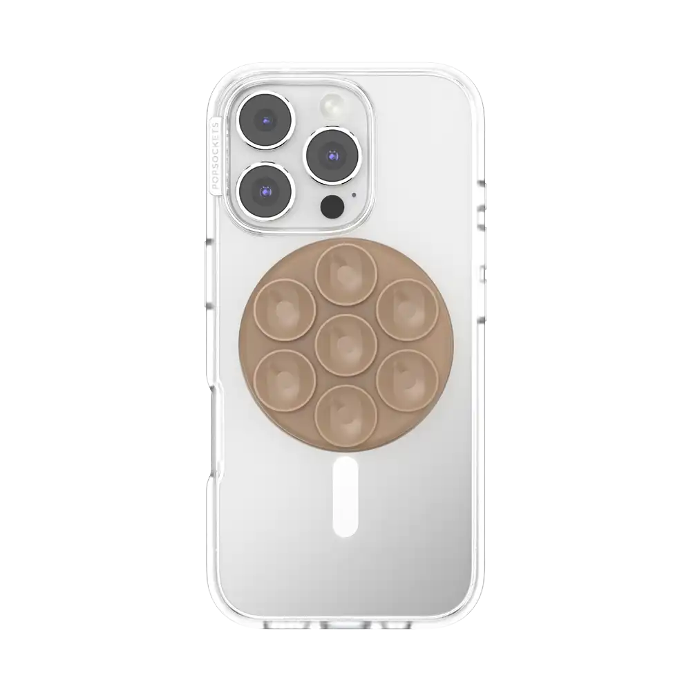 Latte— MagSafe Suck-Up Grip & Mount