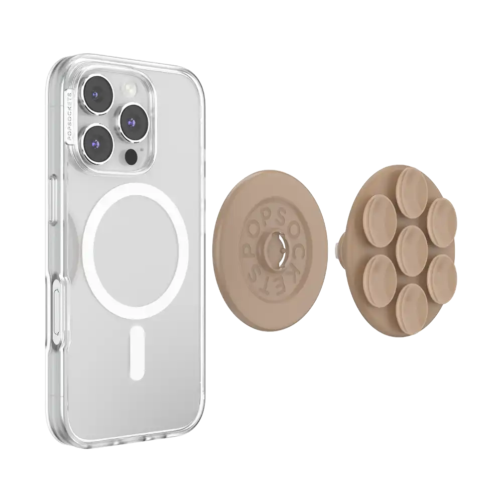 Latte— MagSafe Suck-Up Grip & Mount