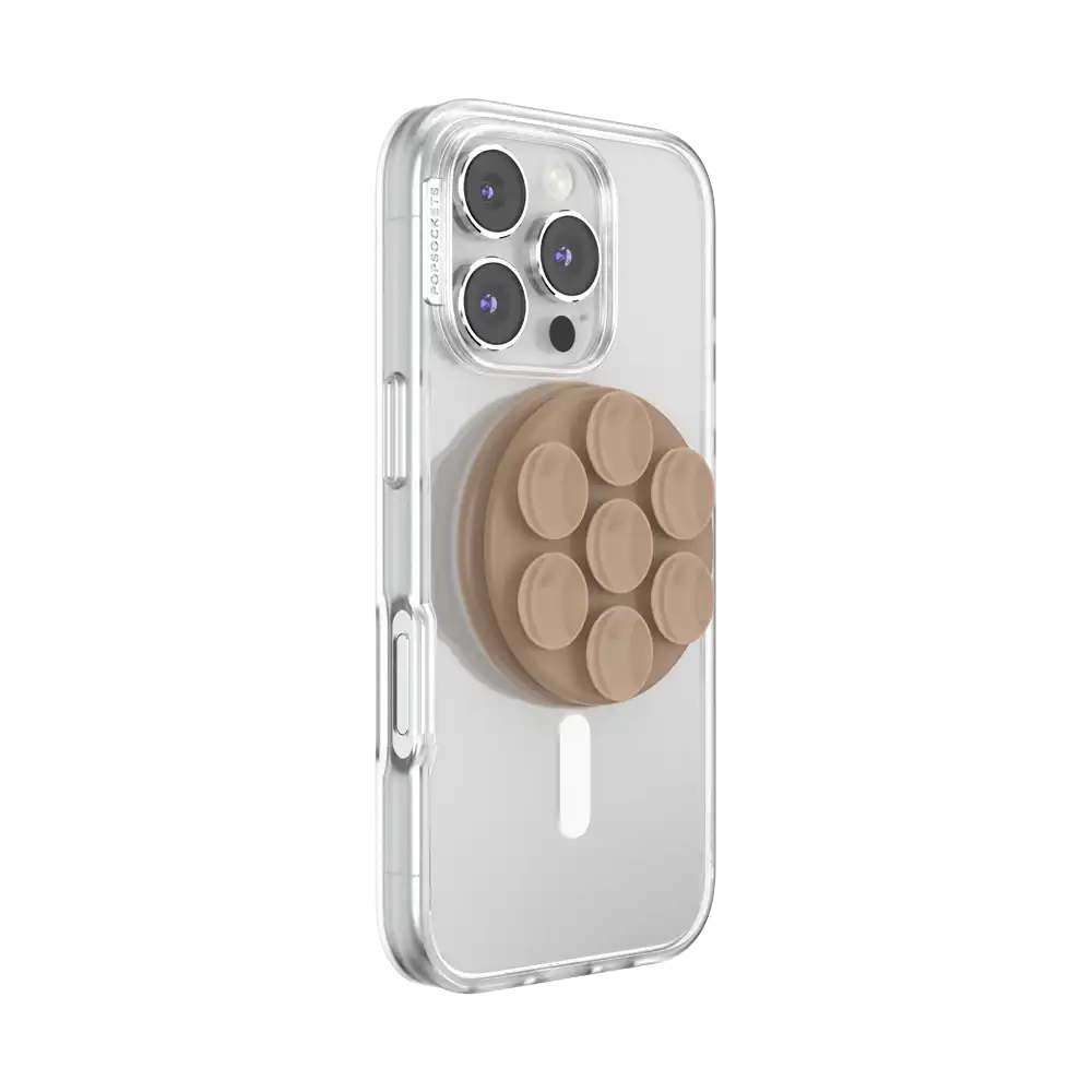 Latte— MagSafe Suck-Up Grip & Mount