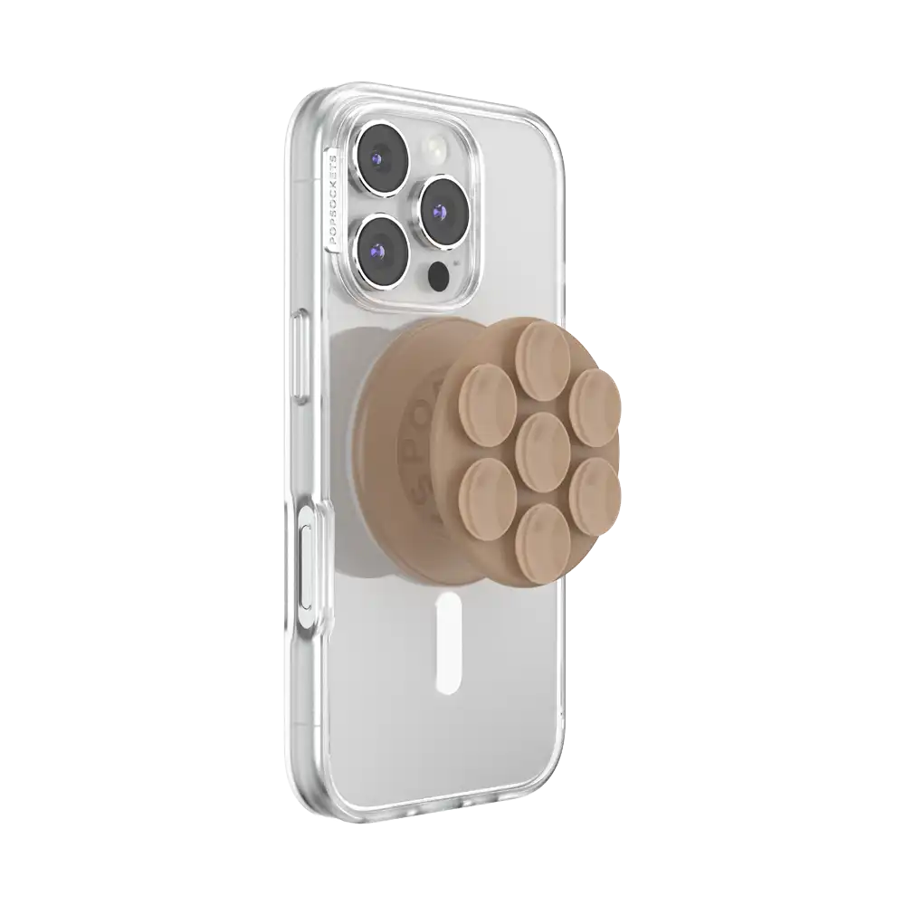 Latte— MagSafe Suck-Up Grip & Mount