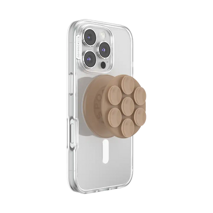 Latte— MagSafe Suck-Up Grip & Mount
