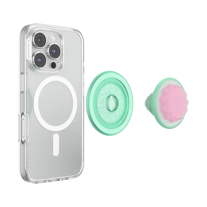 Iridescent Confetti White — MagSafe PopGrip