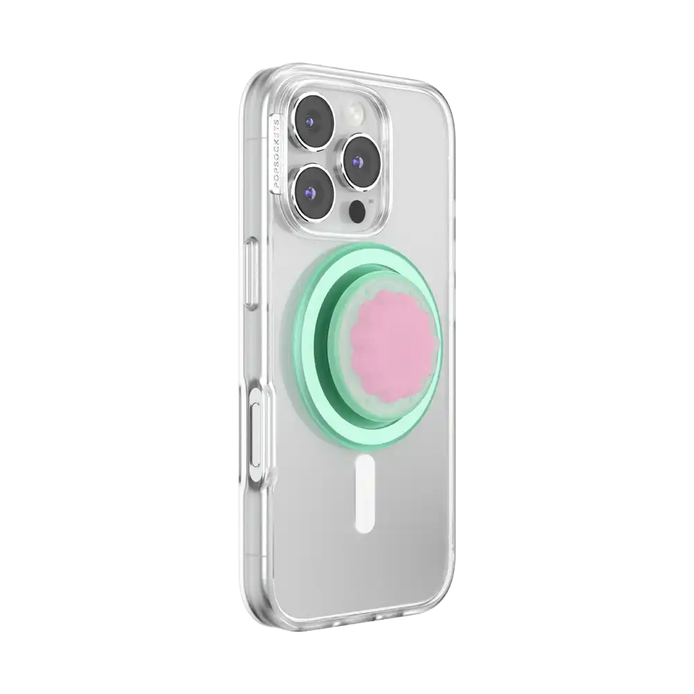 Iridescent Confetti White — MagSafe PopGrip