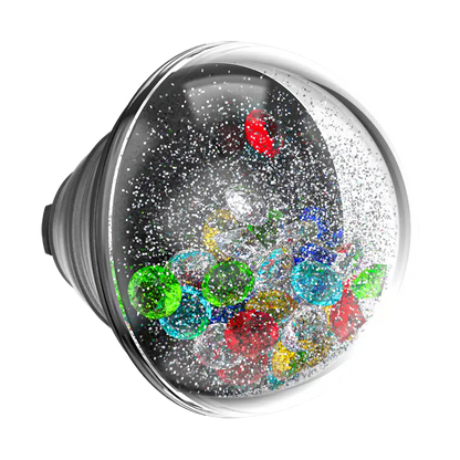 Tidepool Globe Rainbow Jackpot — MagSafe PopGrip