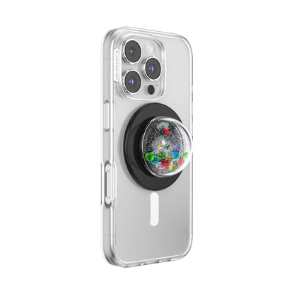 Tidepool Globe Rainbow Jackpot — MagSafe PopGrip