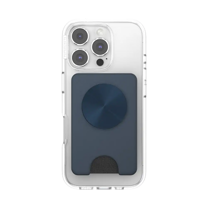 Navy — MagSafe Kick-Out PopWallet+ & Stand