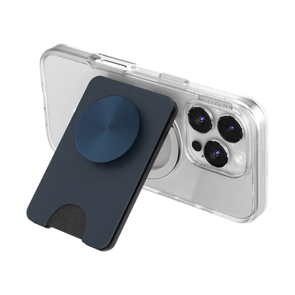 Navy — MagSafe Kick-Out PopWallet+ & Stand