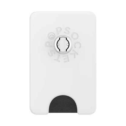 White — MagSafe Kick-Out PopWallet+ & Stand