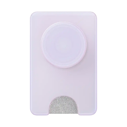 Opalescent White — MagSafe Kick-Out PopWallet+ & Stand