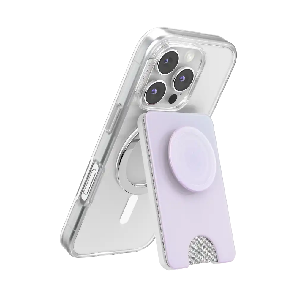 Aura — MagSafe Kick-Out PopWallet+ & Stand