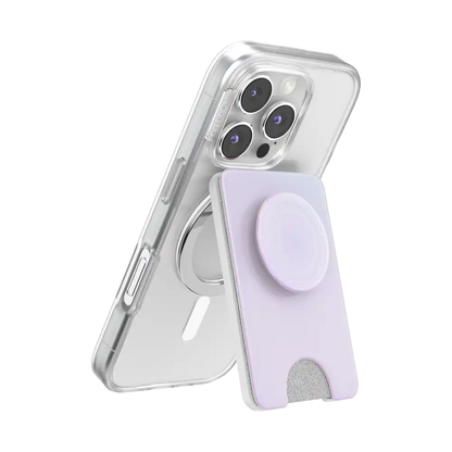 Fuchsia Radial — MagSafe Kick-Out PopWallet+ & Stand