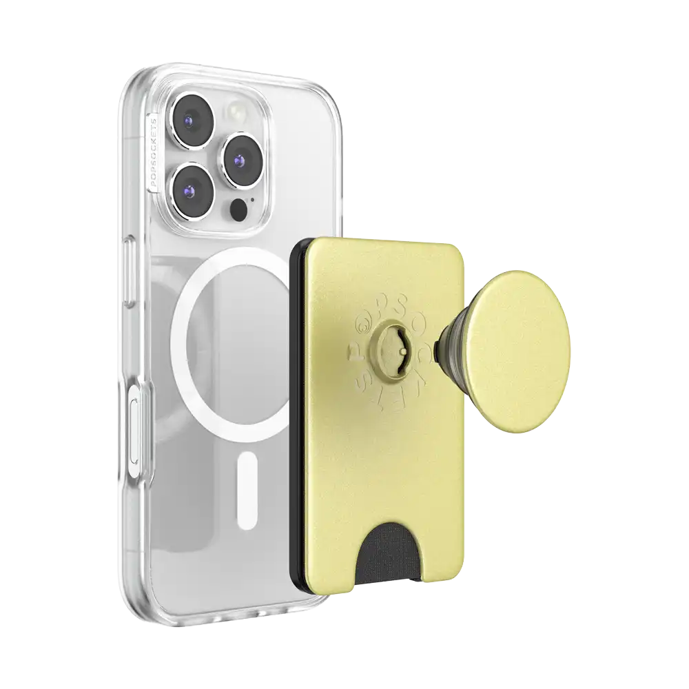 Painted Gold — MagSafe Kick-Out PopWallet+ & Stand