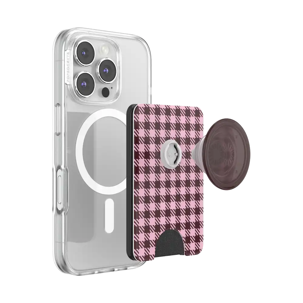 Pink Ombre Tide — MagSafe PopWallet+