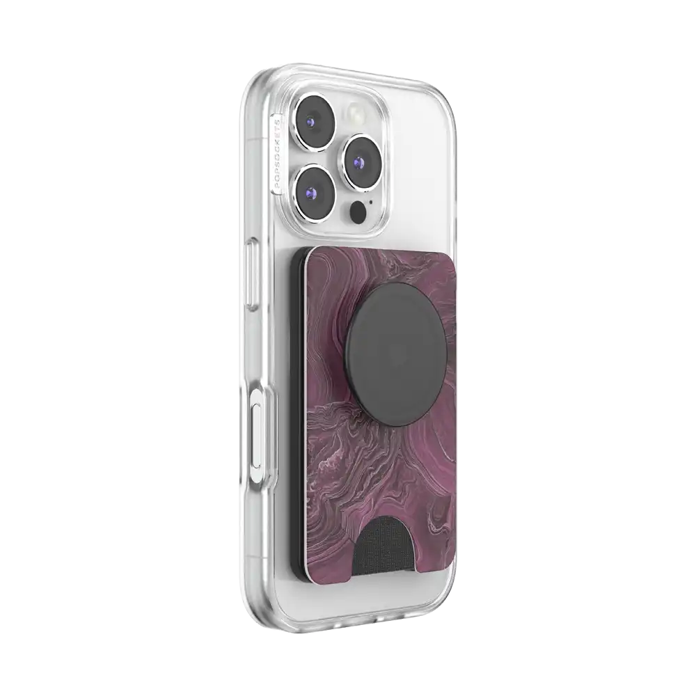 Pressed Flower After Dark — MagSafe PopWallet+