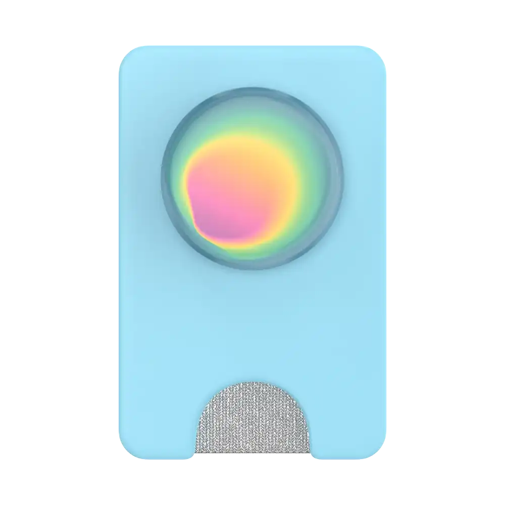 Butterfly Pea Blue Boca Aura — MagSafe PopWallet+