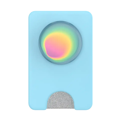 Butterfly Pea Blue Boca Aura — MagSafe PopWallet+
