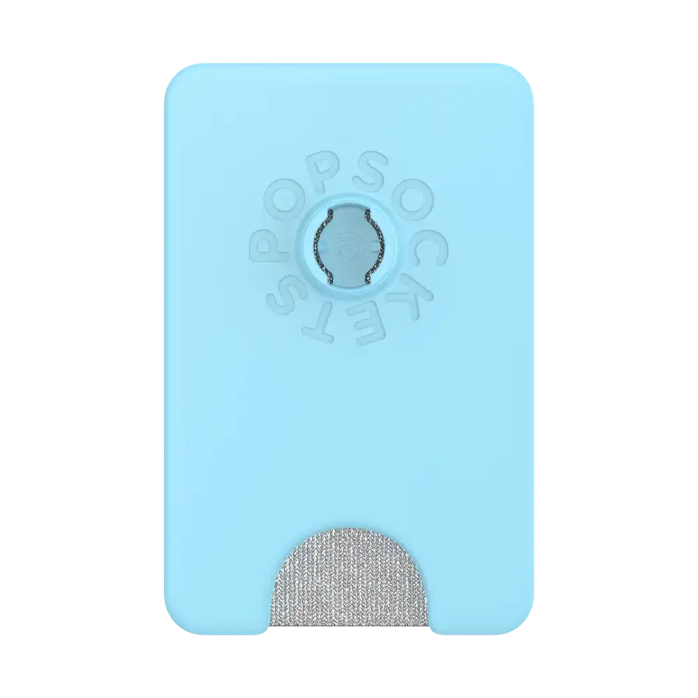 Butterfly Pea Blue Boca Aura — MagSafe PopWallet+