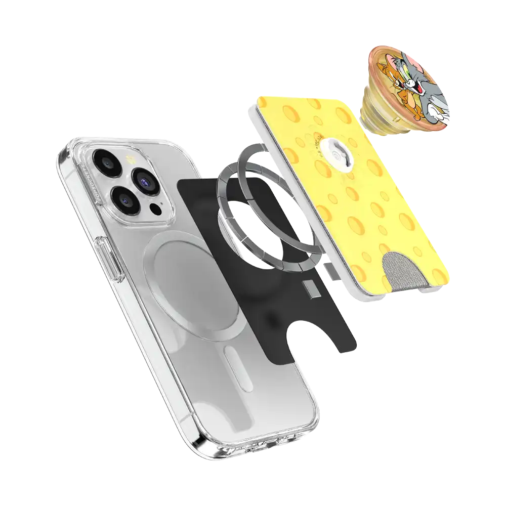 Cheese'd Tom & Jerry — MagSafe PopWallet+