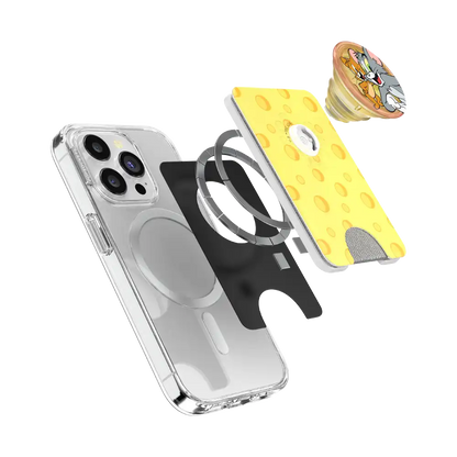 Cheese'd Tom & Jerry — MagSafe PopWallet+