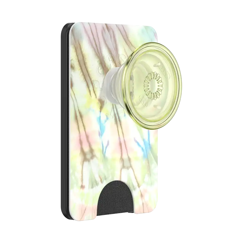 Coastal Tie-Dye Green — MagSafe PopWallet+