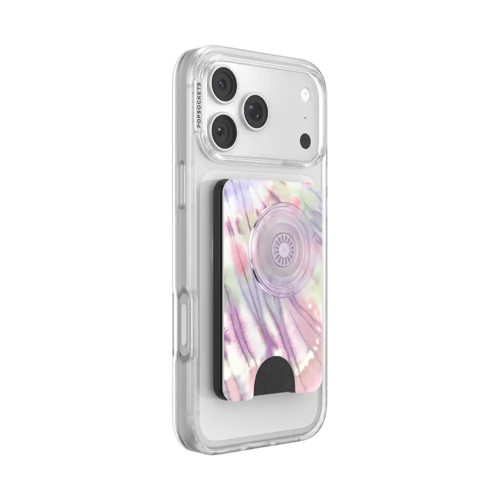 Coastal Tie-Dye Green — MagSafe PopWallet+