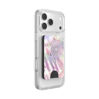 Coastal Tie-Dye Green — MagSafe PopWallet+