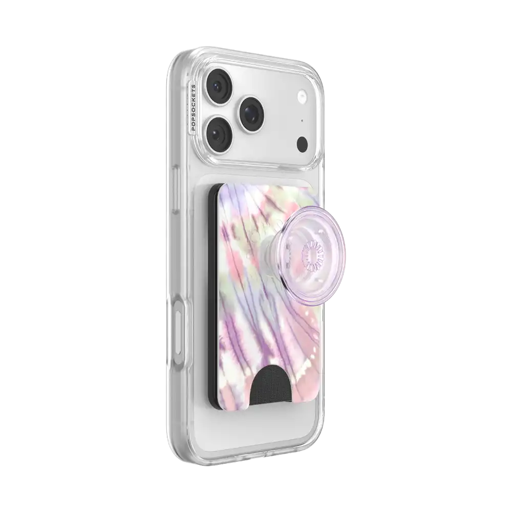 Coastal Tie-Dye Green — MagSafe PopWallet+