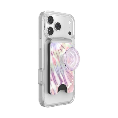 Coastal Tie-Dye Green — MagSafe PopWallet+