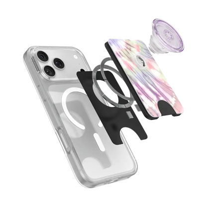 Coastal Tie-Dye Green — MagSafe PopWallet+