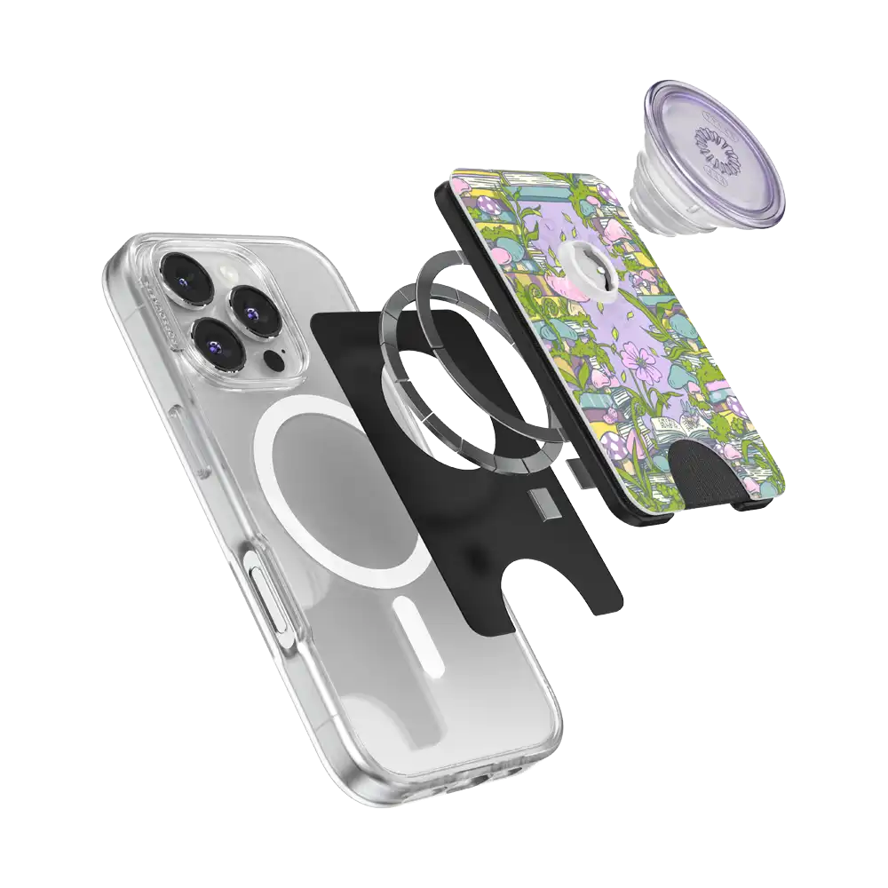 Fairy Trap Library — MagSafe PopWallet+