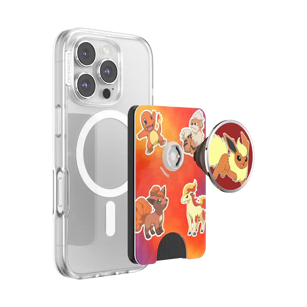Fire Type Cuties — MagSafe PopWallet+