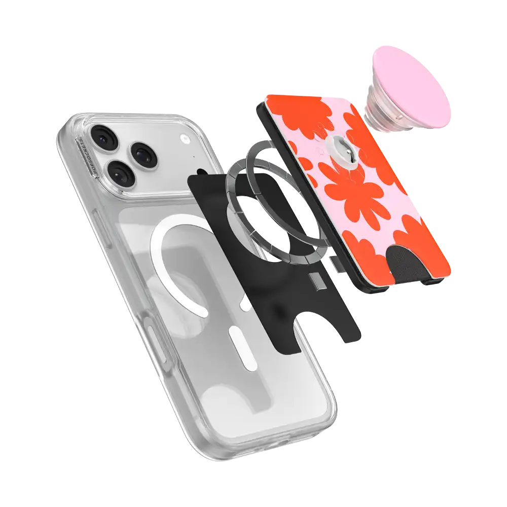 Floating Florals — MagSafe PopWallet+